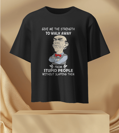 Stupid People Oversized T-shirt