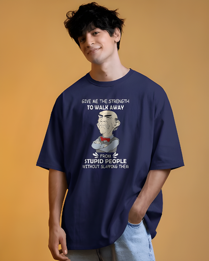 Stupid People Oversized T-shirt