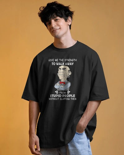 Stupid People Oversized T-shirt